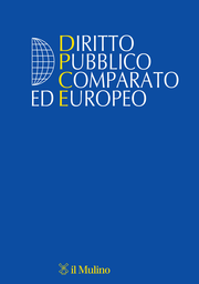 Cover: Diritto pubblico comparato ed europeo - 1720-4313