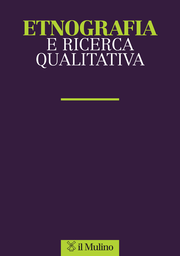 Cover of the journal Etnografia e ricerca qualitativa - 1973-3194