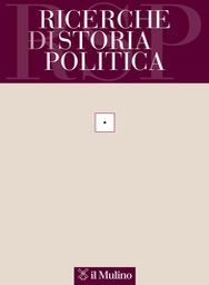Cover of Ricerche di storia politica - 1120-9526
